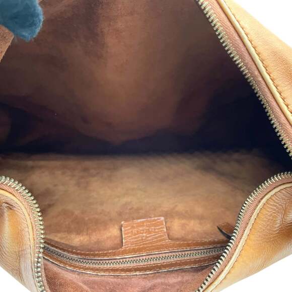 Gucci One-Shoulder Handbag Leather Brown Women's U17 - Picture 14 of 16